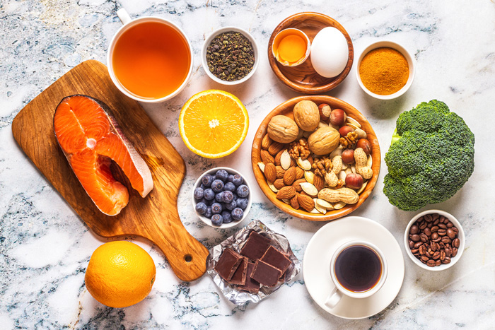 Reglas para una dieta antiage de combinación de comidas