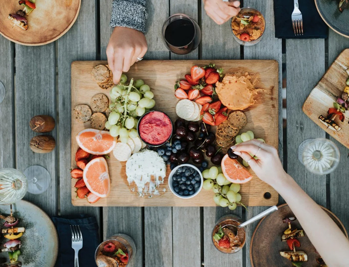 Reglas para una dieta antiage de combinación de comidas