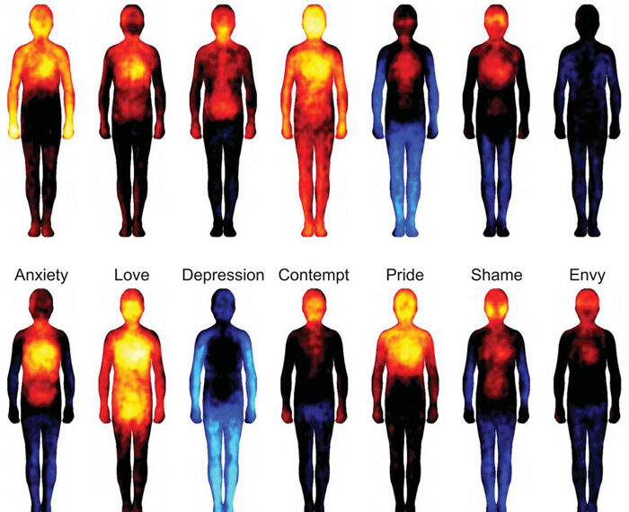 Mapa corporal de las emociones