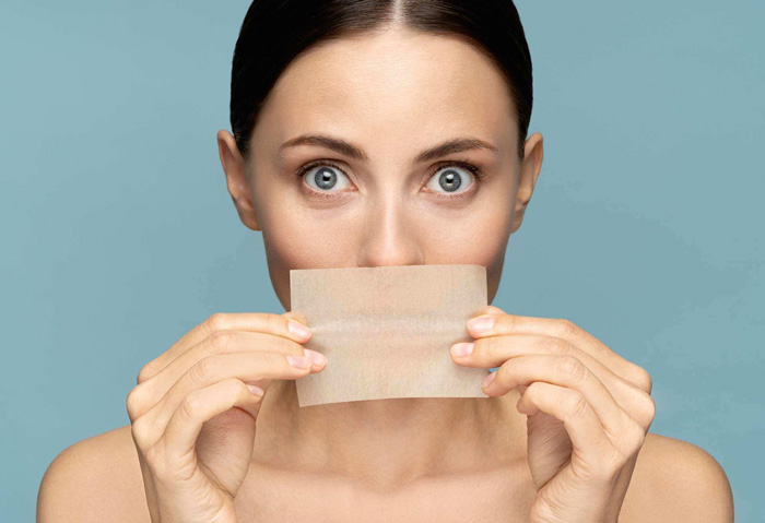 Elección de productos de maquillaje en pieles grasas