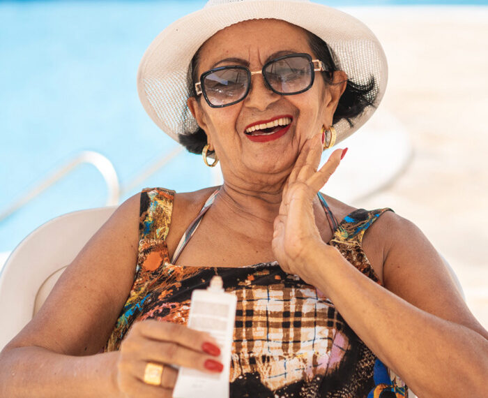 Exposición solar: daños en la piel asociados con la edad